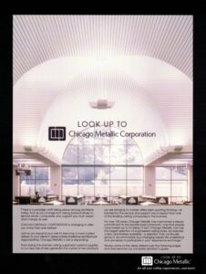 Chicago Metallic Corporation Ad 2